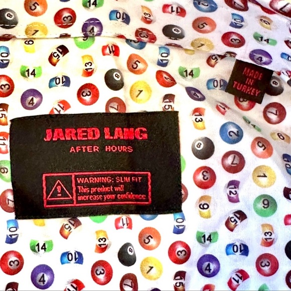 🥷🏿🥷🏿🥷🏿JARED LANG AFTER HOURS LONG SLEEVE BUTTON-UP MEN’S SHIRT SIZE-L - Picture 7 of 10
